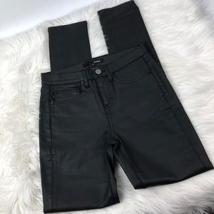 Anna Catherine | high waist skinny coated jeans